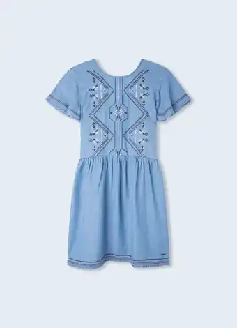 Pepe Jeans Vestido skater folk larrie promoção