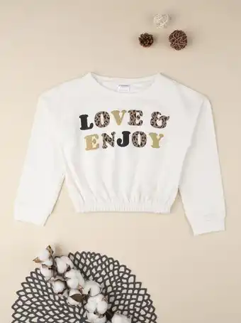 Maglia girl "love & enjoy" - prénatal