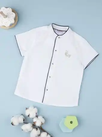 Prénatal Menino camisa branca - prénatal promoção