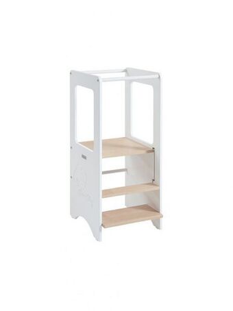 Torre de aprendizagem minichef natural / branca - micuna