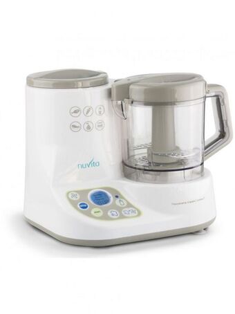 Prénatal Aquecedor de mamadeiras e esterilizador de processador de alimentos - combinação de vapor de pappasana 2 1966 - nuvita promoção