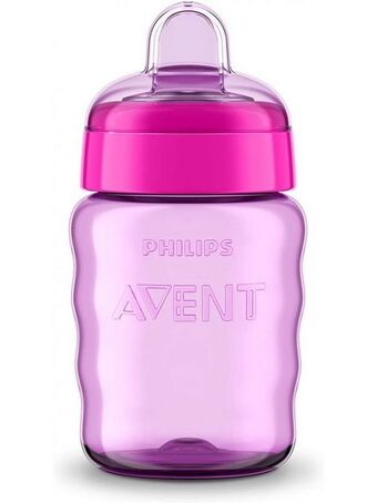 Copo de 260ml com bico rosa suave - avent