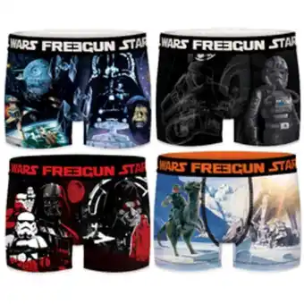Sport Zone Pack 4 cuecas freegun star wars promoção