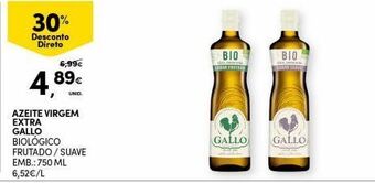 Continente Bom dia Azeite virgem gallo promoção