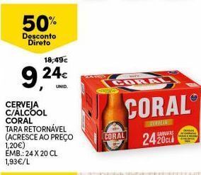 Cerveja coral