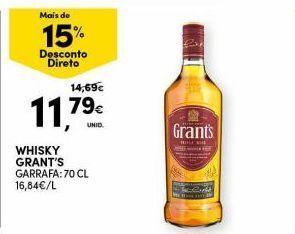Continente Bom dia Uísque grant's promoção