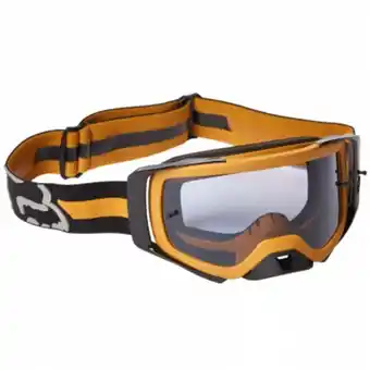 Bike Zone Goggle fox airspace merz preto/dourado promoção