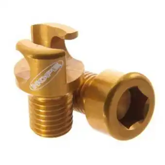 Kit hope guia tubo travao disco 8mm dourado