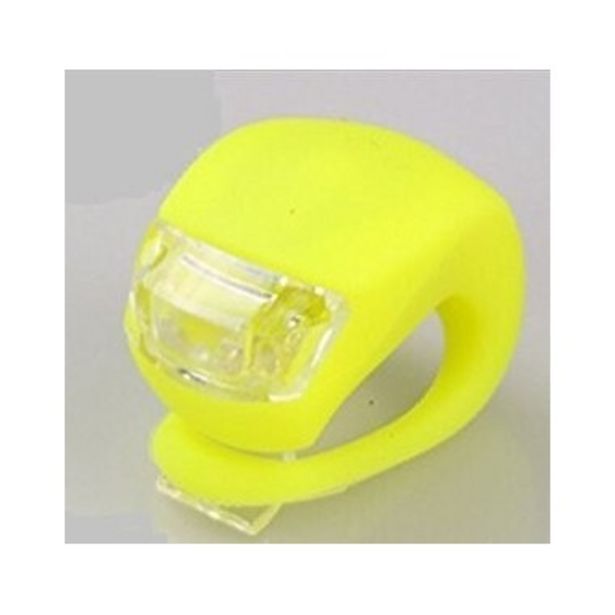 Promoção Lanterna the frog amarela luz branca em Bike Zone