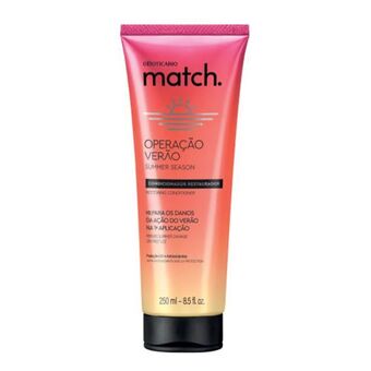 O Boticário Condicionador restaurador match operação verão 250ml promoção