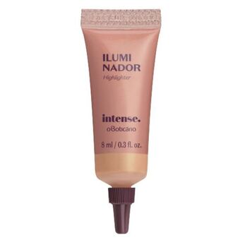 O Boticário Intense iluminador líquido multifuncional rose 8ml promoção