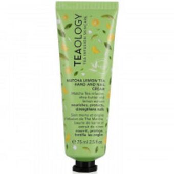 Hand care matcha tea...