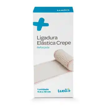 Ligadura elástica crepe 4 m x 10 cm