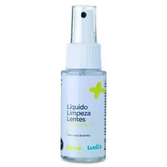 Well's Liquido limpeza para lentes promoção