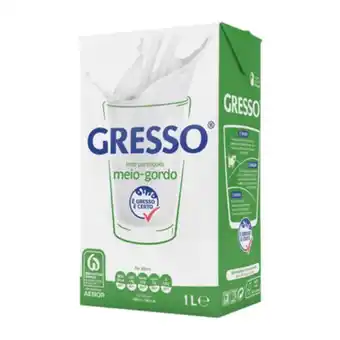 Leite gresso uht meio gordo 1lt