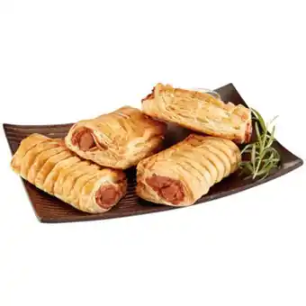 Folhado salsicha c/fiambre 125gr
