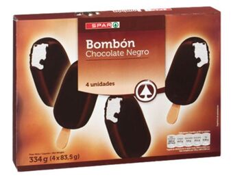 Spar Gelado spar chocolate negro nata 4x120ml promoção