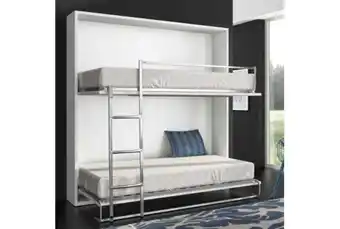 Cama móvel beliche horizontal 109