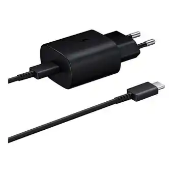 Carregador samsung fast charging 25w preto ep-ta800