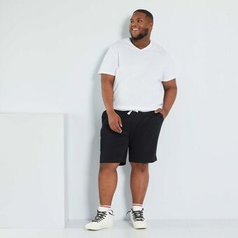 Kiabi Calções em french terry promoção