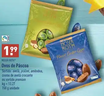 ALDI Ovos de Páscoa 150g promoção