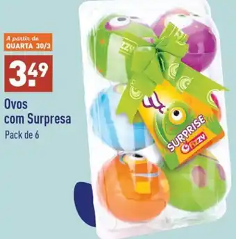 ALDI Ovos com Surpresa promoção