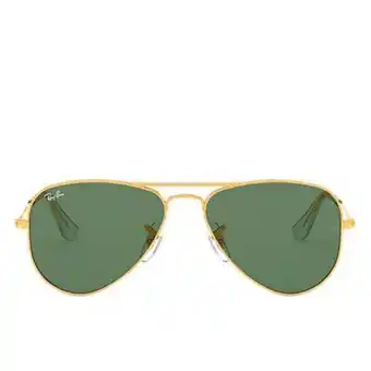 Óculos de sol ray-ban kids aviator 9506s dourado