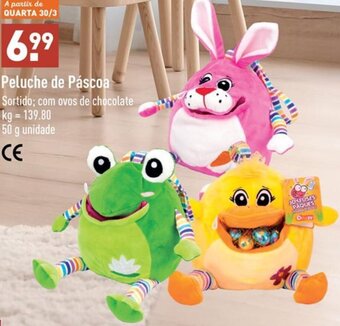 ALDI Peluche de Páscoa 50g promoção