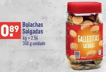 ALDI Bolachas Salgadas 350g promoção