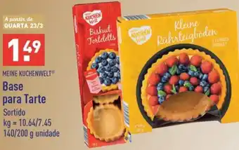 ALDI Base para Tarte 140/200g promoção