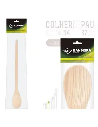 All House Colher de pau polida nº.4- 12180004 promoção