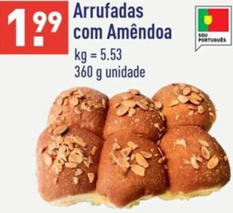 ALDI Arrufadas com Amêndoa 360g promoção