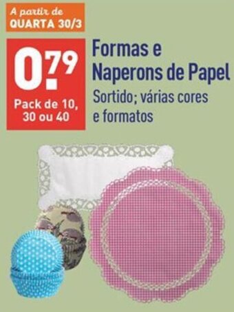 Formas e Naperons de Papel