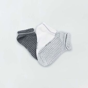 Kiabi Lote de 3 pares de meias curtas promoção