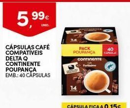 Continente Bom dia Cápsulas de café continente promoção