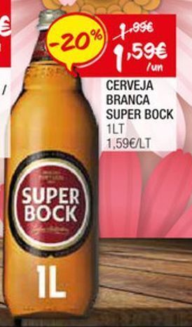 Spar Cerveja super bock promoção
