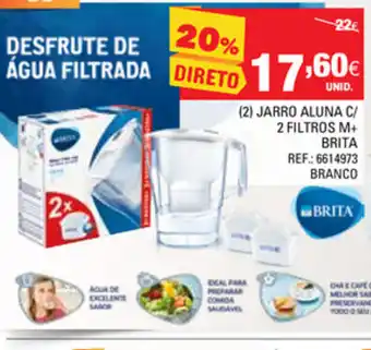 Jarro Aluna C/2 Filtros M+ Brita