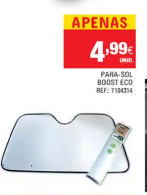 Continente Para-Sol Boost Eco promoção
