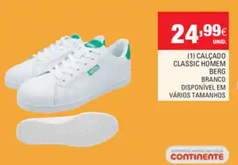 Continente Calçado Classico Homem Berg promoção
