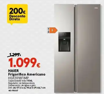 Worten HAIER Frigorífico Americano promoção