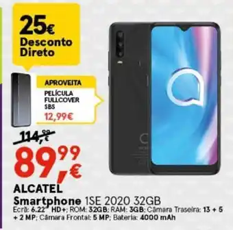 Worten ALCATEL Smartphone 1SE 2020 32GB promoção
