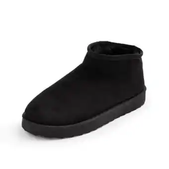 Primark Botas cano curto imitação camurça preto promoção