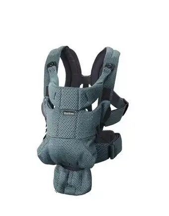 Marsupio babybiorn babybiorn move malha 3d verde salva - baby bjorn