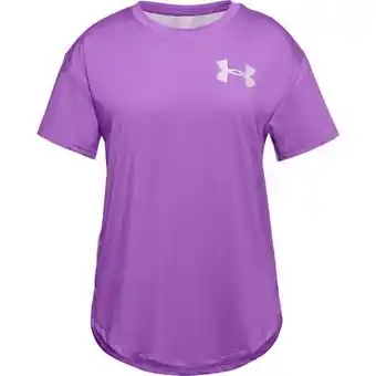 Under armour armour heatgear short sleeve t shirt junior girls