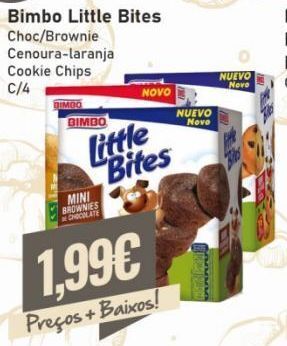 Belita Cookies bimbo promoção