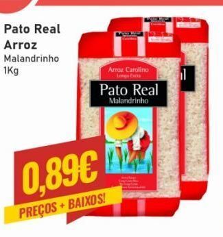 Belita Arroz pato real promoção