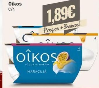Belita Iogurte oikos promoção