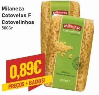 Belita Macarrão milaneza promoção