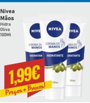 Belita Creme hidratante nivea promoção
