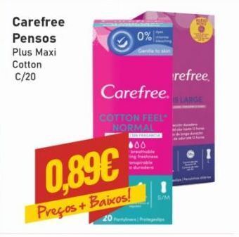 Absorvente carefree